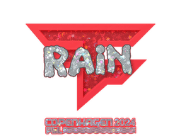 Sticker | rain (Glitter) | Copenhagen 2024