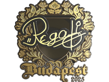 Sticker | regali (Gold) | Budapest 2025