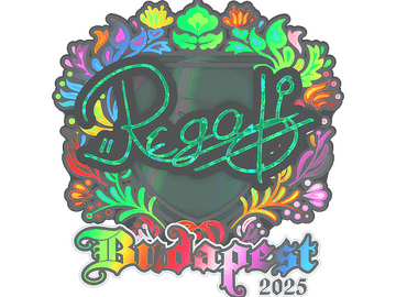 Sticker | regali (Holo) | Budapest 2025