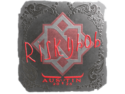 Sticker | riskyb0b (Foil) | Austin 2025