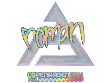 Sticker | roman (Holo) | Copenhagen 2024