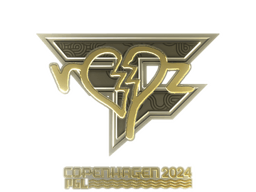 Sticker | ropz (Gold) | Copenhagen 2024