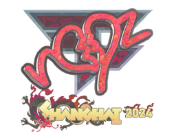 Sticker | ropz (Holo) | Shanghai 2024