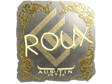 Sticker | ROUX (Gold) | Austin 2025