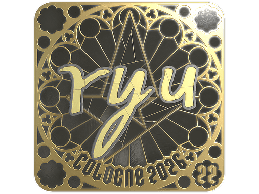 Sticker | ryu (Gold, Ranked) | Cologne 2026