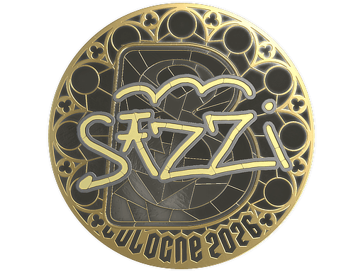 Sticker | s1zzi (Gold) | Cologne 2026