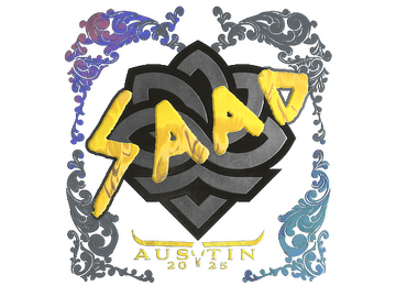 Sticker | saadzin (Holo) | Austin 2025