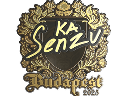 Sticker | Senzu (Gold) | Budapest 2025