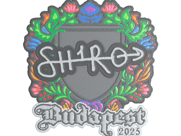 Sticker | sh1ro (Embroidered) | Budapest 2025