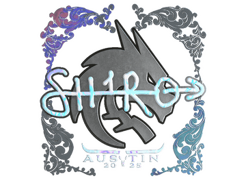 Sticker | sh1ro (Holo) | Austin 2025