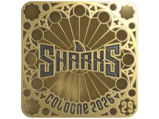 Sticker | Sharks Esports (Gold, Ranked) | Cologne 2026