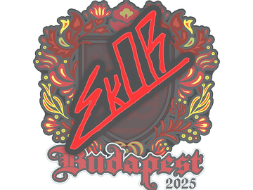 Sticker | sk0R | Budapest 2025