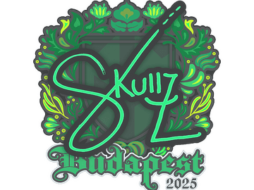 Sticker | skullz | Budapest 2025