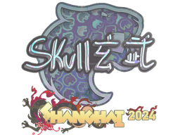 Sticker | skullz (Holo) | Shanghai 2024