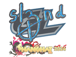 Sticker | sl3nd (Glitter) | Shanghai 2024