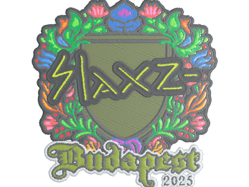 Sticker | slaxz- (Embroidered) | Budapest 2025