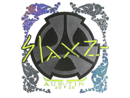 Sticker | slaxz- (Holo) | Austin 2025