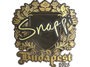 Sticker | Snappi (Gold) | Budapest 2025