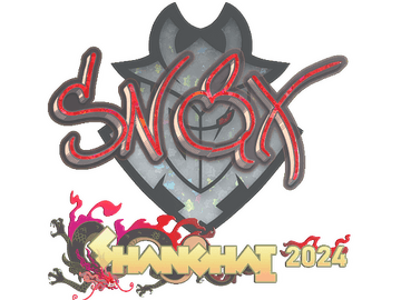 Sticker | Snax (Glitter) | Shanghai 2024