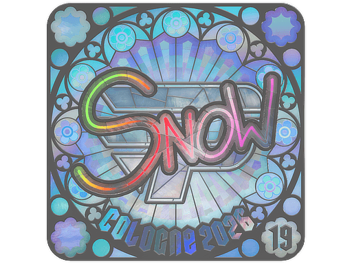 Sticker | snow (Holo, Ranked) | Cologne 2026