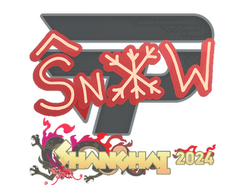 Sticker | snow | Shanghai 2024