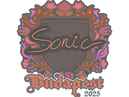 Sticker | Sonic | Budapest 2025