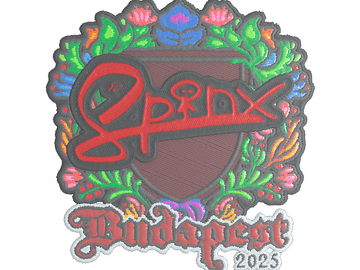 Sticker | Spinx (Embroidered) | Budapest 2025