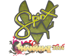Sticker | Spinx (Glitter) | Shanghai 2024