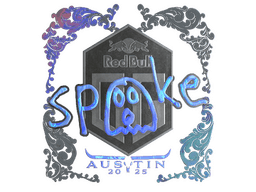 Sticker | spooke (Holo) | Austin 2025