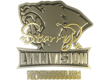 Sticker | Starry (Gold) | Copenhagen 2024