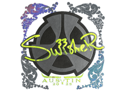 Sticker | Swisher (Holo) | Austin 2025