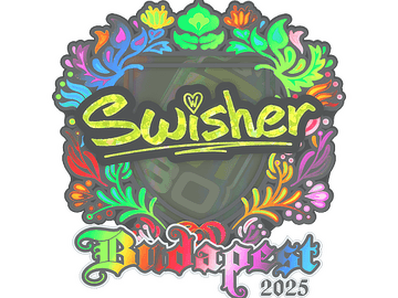 Sticker | Swisher (Holo) | Budapest 2025