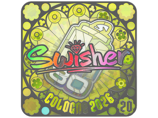 Sticker | Swisher (Holo, Ranked) | Cologne 2026