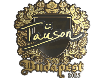 Sticker | Tauson (Gold) | Budapest 2025
