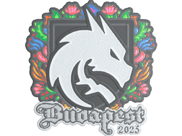 Sticker | Team Spirit (Embroidered) | Budapest 2025