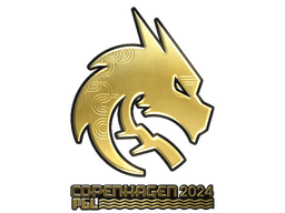 Sticker | Team Spirit (Gold) | Copenhagen 2024