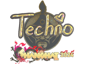 Sticker | Techno4K (Glitter) | Shanghai 2024