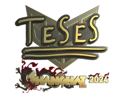 Sticker | TeSeS (Gold) | Shanghai 2024