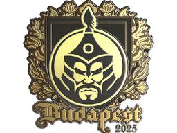 Sticker | The Mongolz (Gold) | Budapest 2025