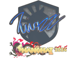 Sticker | Twistzz (Glitter) | Shanghai 2024