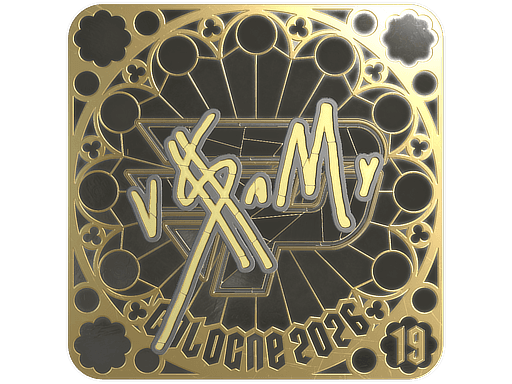Sticker | v$m (Gold, Ranked) | Cologne 2026