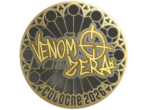 Sticker | venomzera (Gold) | Cologne 2026