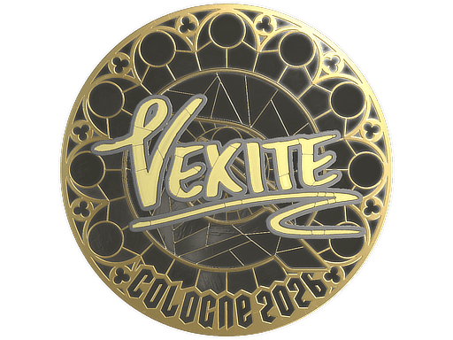 Sticker | vexite (Gold) | Cologne 2026