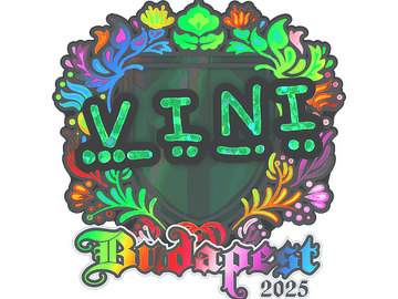 Sticker | VINI (Holo) | Budapest 2025