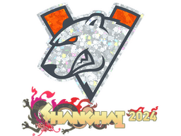 Sticker | Virtus.pro (Glitter) | Shanghai 2024