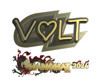 Sticker | volt (Gold) | Shanghai 2024