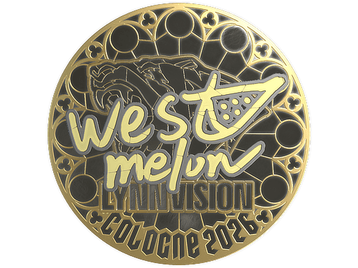 Sticker | westmelon (Gold) | Cologne 2026