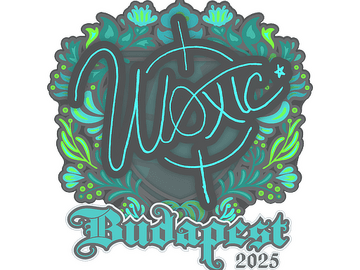 Sticker | woxic | Budapest 2025