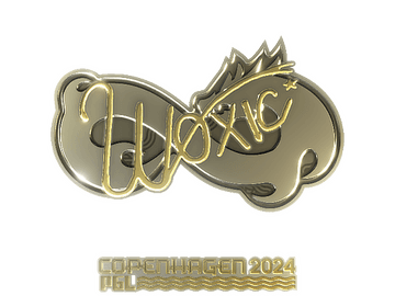 Sticker | woxic (Gold) | Copenhagen 2024