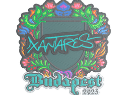 Sticker | XANTARES (Embroidered) | Budapest 2025